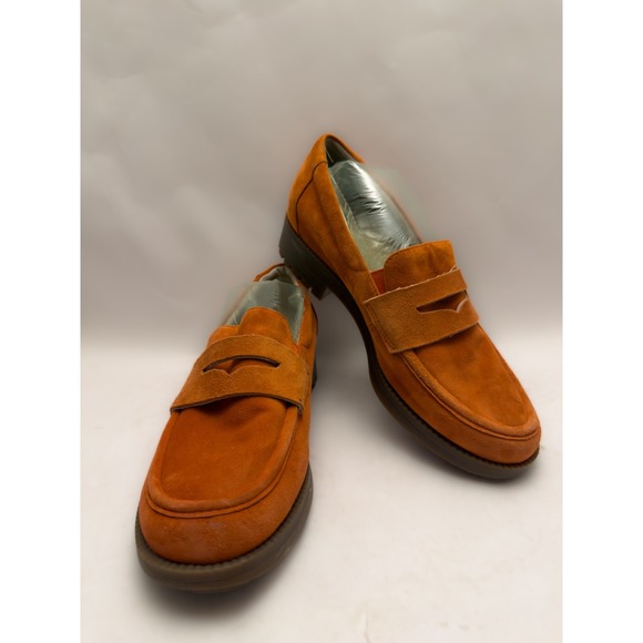 Revitalign Sienna Suede Laurel Chunky Loafers Orthotic Size 10B Womens - Picture 2 of 8